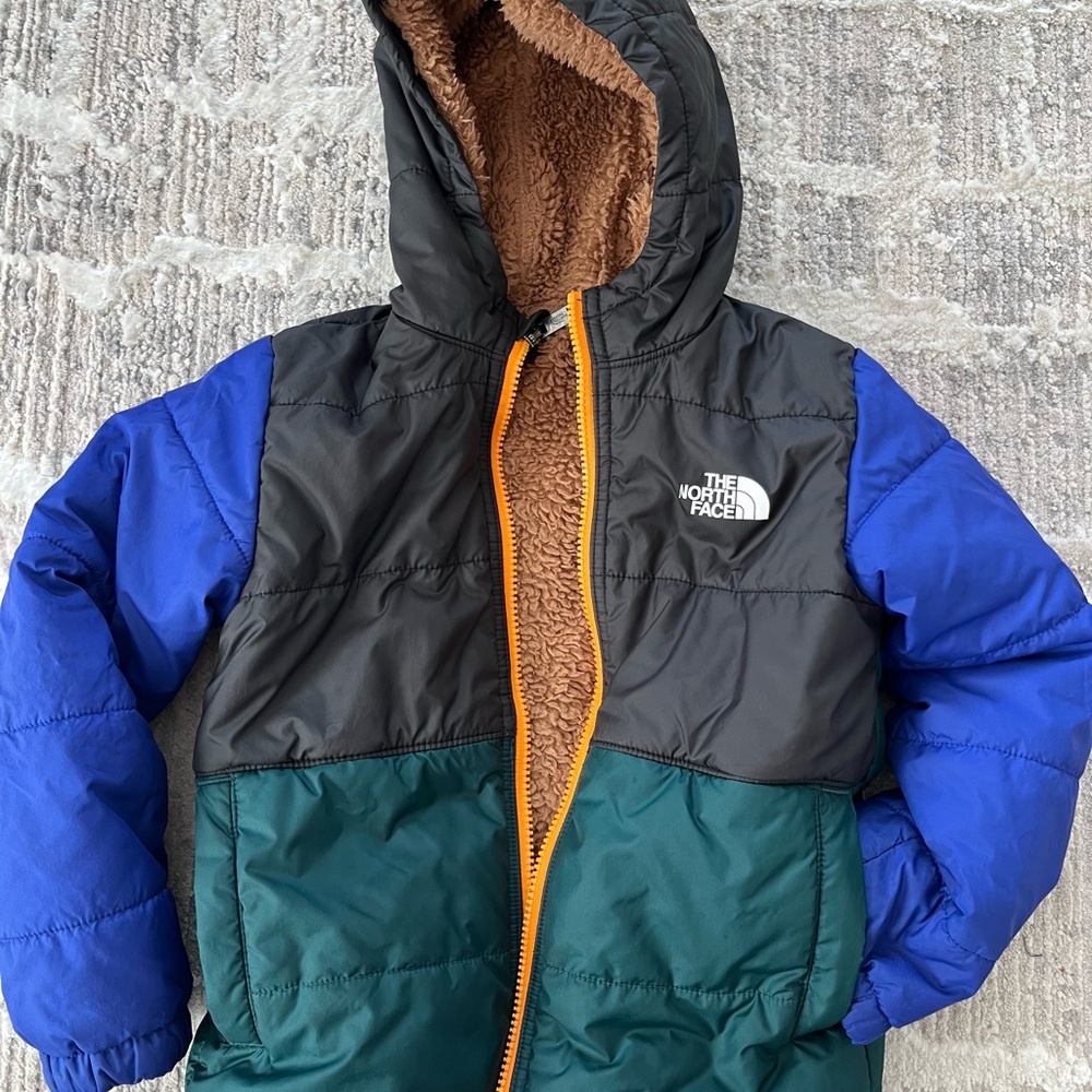 The North Face Kids Puffer Jacket - Blue, Green, Black